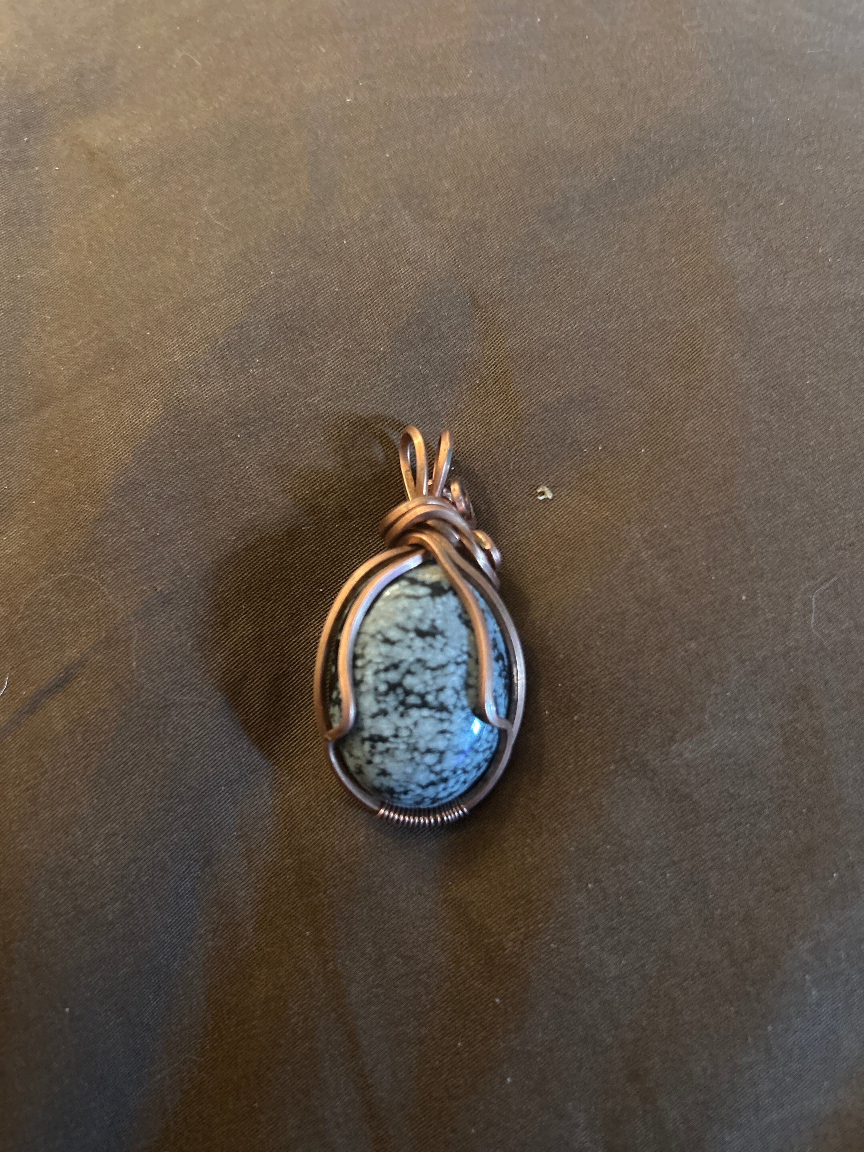 Wrapped stone
