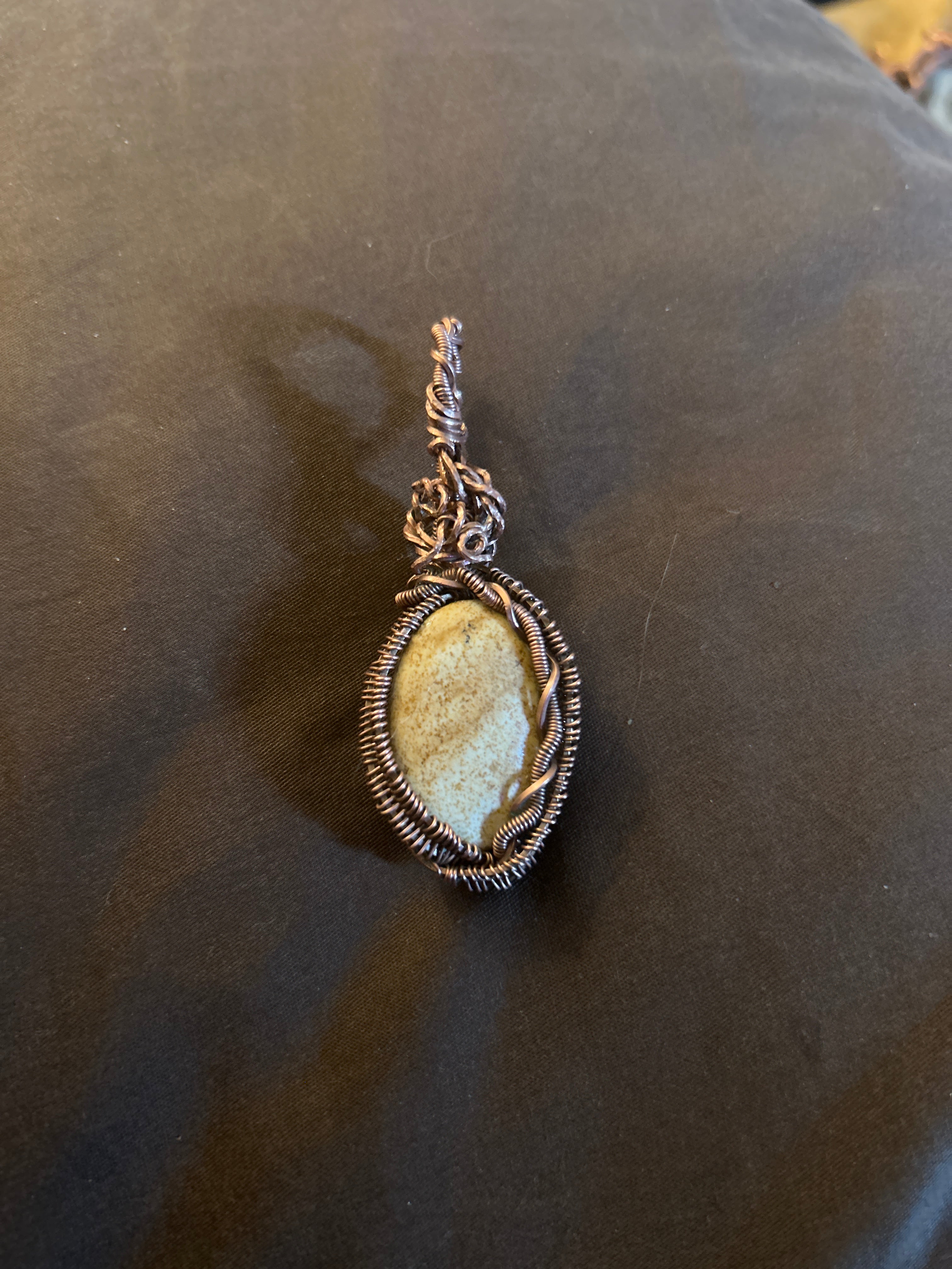 Picture Jasper Pendant