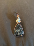 Turtella Jasper Pendant w/Shell
