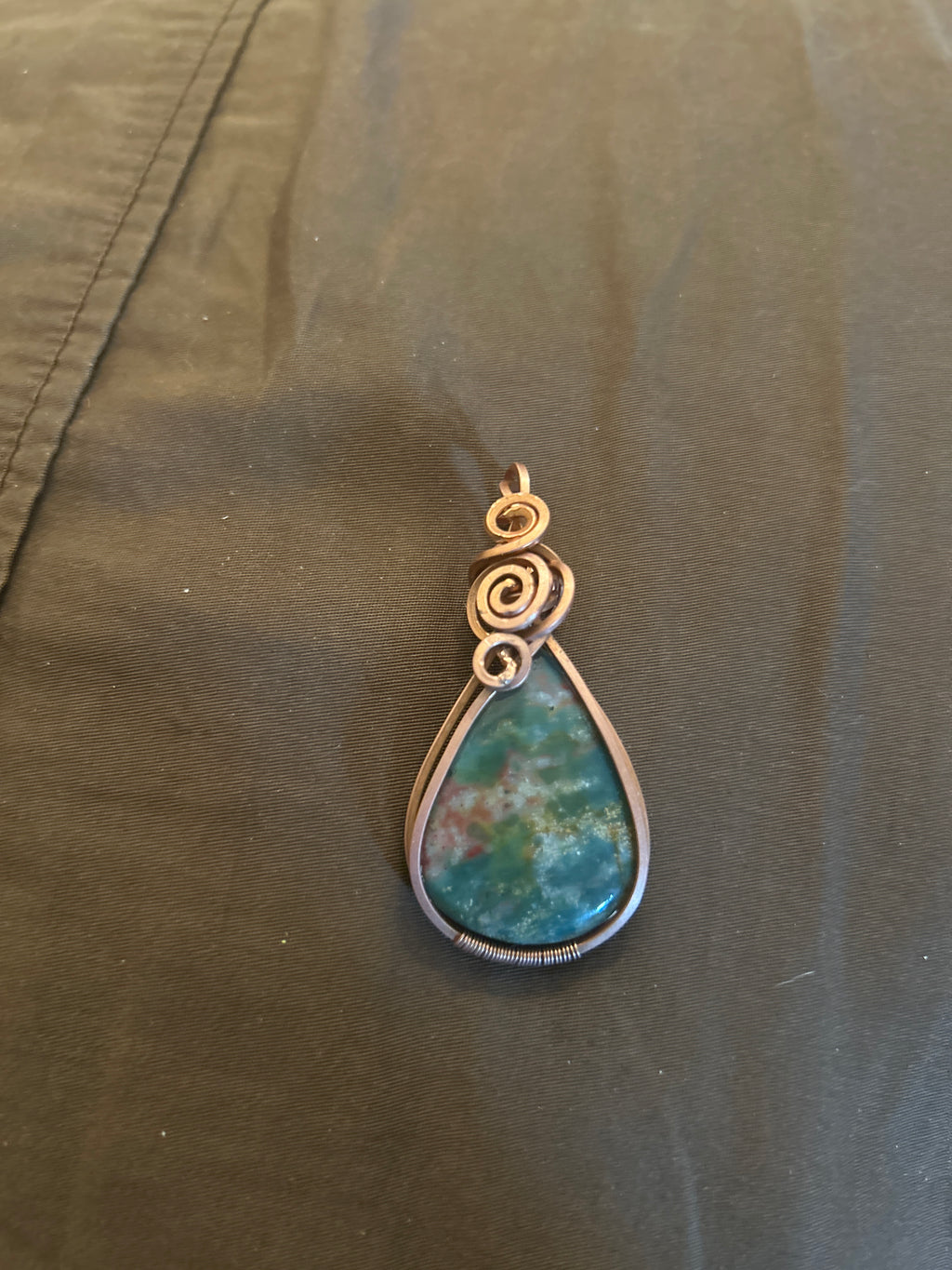 Blood Agate Pendant