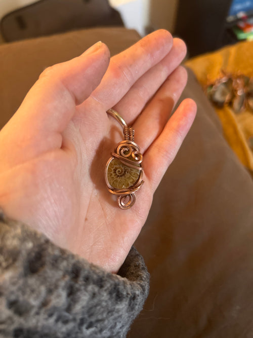 Ammonite Pendant